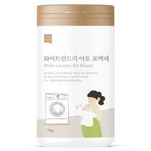 쉼표365 아토 표백제 1KG + 계량스푼 세트, 1개