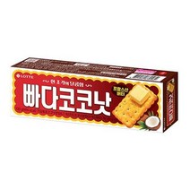 롯데제과 빠다코코낫 100g 2개 간식 과자 아이들간식 디저트 1세트, 12세트