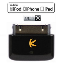 KOKKIA i10s + aptX (Luxurious Black) Tiny Bluetooth iPod Transmitter for iPod/iPhone/iPad with Apple, 1, Black
