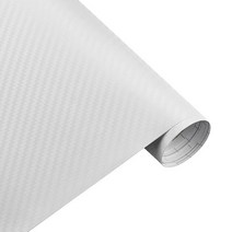수전사필름 자동차 랩핑지 60x200cm 방수 DIY 3D 3M 탄소 섬유 비닐 포장 필름 자동차 스티커 오토바이 스, 05 WHITE