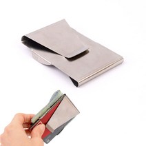 스테인레스 머니클립 카드홀더 돈집게 카드지갑