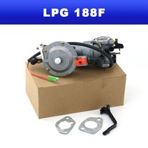 lpg-188f168f 가솔린 발전기용 기화기 2kw 3kw 5kw 6.5kw 168f 188f 190f 13p 이중 연료 lpg ng 액화 가스 장치, lpg 188f