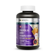 내츄럴플러스 프로폴리스1000 1000mg x 180캡슐, 300g, 1