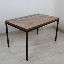식당테이블 600x1200 4인 업소용 식탁 사각 카페 탁자 국내제작 프레임철재다리 30각용접다리 lpm상판, 04.자연목