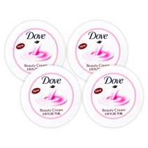 Dove Care 뷰티 크림 크렘 드 보떼 바디 로션 4팩 핑크 75ml 299161