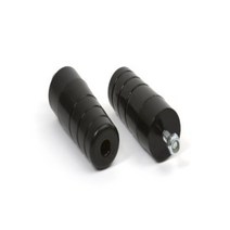 Daystar Jeep TJ Wrangler Bolt-in extended polyurethane bump stop for front or rear fits 1997 to 20, 1, Black