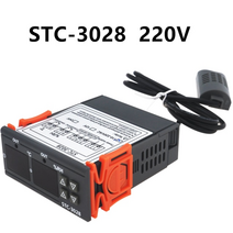 차량용온습도계 STC-1000 STC-3000 3008 3028 디지털 온도 컨트롤러 STC-8080A STC-9100 9200 온도 조절기 110-220V 차량용온도계 31, 협력사, STC-3028220V