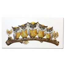 돈나무 부엉이액자 부조액자 돈들어오는 액자 풍수액자, 부엉이 부조액자 HC15