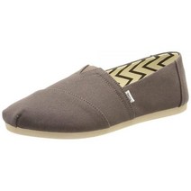 TOMS 여성용 알파르가타 재활용 슬립온 단색 블랙.