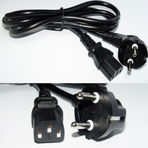 [COMEBANK] AC220V KC인증 전원케이블 소니 삼성 엘지 HP 캐논 샤오미 수입 해외직구 TV 가전제품 컴퓨터 프린터 모니터 공기청정기 연결 전원 코드 케이블 선, [COMEBANK]일반형전원케이블1.5M[6각형]