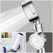 아홀 리얼스마트 shower filter 샤워 수전 샤워기 필터, 필터만 3개입