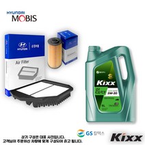 올뉴 투싼 1.7 디젤 엔진오일세트 [순정+킥스]