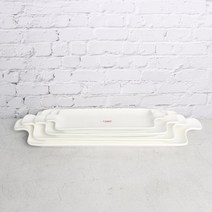 크레아트 긴 직사각 접시 4size, 2호(nq0201-1075)