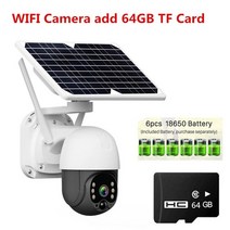 태양광CCTV 무선태양광cctv 무선cctv Wifi태양광 배터리cctv 태양광무선카메라 5mp 태양열 카메라 pir 인간 감지 wifi4g 무선 야외 ip 카메라 컬러 나이트, 2세트