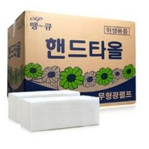 땡큐 무형광 펄프 핸드타올, 1개, 3000개