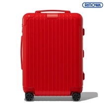 리모와 캐리어 에센셜 캐빈 S 레드 기내용 소형캐리어