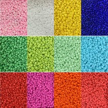 2mm 시드비즈 팔찌만들기 반지만들기 목걸이만들기 마스크스트랩 비즈공예품 동백이비즈