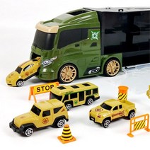 남아추천 밀리터리 미니카포함 군용트럭 세트 소방관 교구