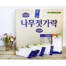 오너클랜 크린랩나무젓가락_30p_100개입, 단일, 본품