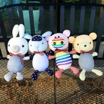베이비돌 양말인형만들기diy, 곰