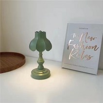 소미 마카롱 미니 앨리스 램프 쉐이드 LED 무드등, 짙은 녹색