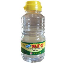 금하푸드 빙초산 180ml PET, 1개
