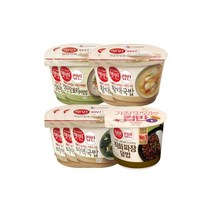 컵반 철판 제육 덮밥 256g x8개, 햇반컵반 혼합 8입 기획(미역국밥3+황태국밥2+강된장2