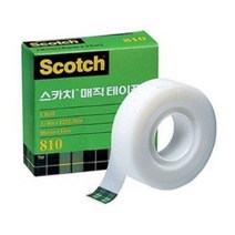 스카치 매직 테이프 리필 18mm x 15m, 12개