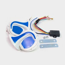 TR-01 오토바이클락션 12V 8기능 전자혼 매직혼 경적 크락션 자동차 바이크
