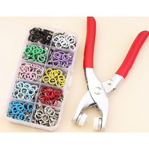 똑딱이 펀칭기 똑딱 단추 100p 스냅단추 펀치 단추펜치 알카이브, 똑딱이 펀칭기단품(2월 10일 순차출고)