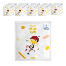 블루본 아이노우 컬러 마스크 소형 어린이 마스크 20매, 옐로우