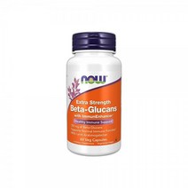 나우푸드(now foods) NOW 보충제 베타글루칸 낙엽송 아라비노갈락탄이 함유된 면역 강화제 60정