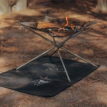 캠핑 방염포 방열시트 방열패드 방염매트 화로대매트, XL (102.5cm x 60cm)