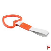 자동차 외곽부품하트 JDM 레이싱 핸들 스트랩 링 강력한 나일론 지하철 기차 버스 매력 드리프트 자동차 애, 06 orange 1