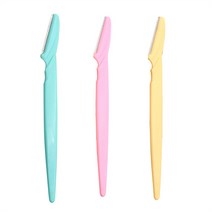 3/6/9PCS 아이브로우 트리머 헤어 리무버 페이셜 면도날 면도기 샤프 휴대용 세트 화장 도구 키트, 3PCS