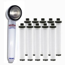 웰로스 샤워기 ST-150 녹물 염소제거 호환필터10개, 오딘컴퍼니_ 본상품선택