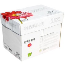 하이브라이트 A4 80g 1BOX 2500매/A4용지/복사지, 단품, 상세페이지 참조