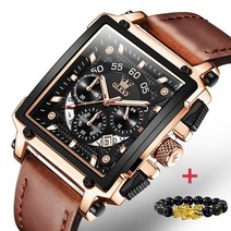 빈티지 회중시계 연금술사 회중시계 태엽회중시계 olevs 2022 original watch for men 탑 브랜드 럭셔리 중공 스퀘어 스포츠 시계 패션 가죽 스트랩 방수