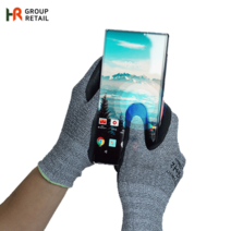 나이텍스 코팅장갑 작업용 NBR 핸드폰터치장갑 (5켤레 10켤레), S, 5켤레