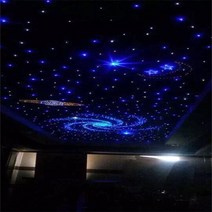 광섬유조명 글로우 광섬유 빛 0.75mm 4M PMMA 케이블 종류의 LED 엔진 DIY 별이 빛나는 하늘 효과 장식 공장, [11] 550pcs 0.75mm 4M