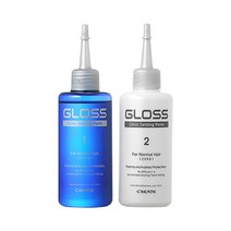 그리에이트 그로스 클리닉 셋팅펌 건강모용 1제 2제 150ml 각 10개 1세트