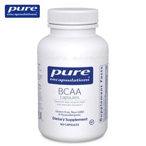 퓨어인캡슐레이션 BCAA 필수 아미노산 90식물성캡슐, 90캡슐, 1개, 90정