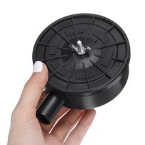 에어피팅 에어밸브 1pc 밸브 공기 필터 소음기 블랙 공기 압축기 20mm 수나사 플라스틱 하우징 캐니스터 필터 소음기, 없음
