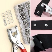 [전국일등 사장님]똑딱이 가시 단추 소매 가시도트 기구 똑딱이단추 DIY, 상품선택, 실버가시도트100쌍