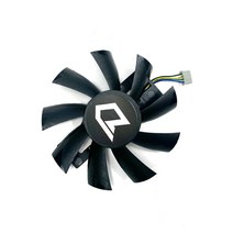 그래픽 카드 팬 GA92B2U 85MM 4 핀 POWERCOLOR RX580 GPU Dataland RX570 Radeon RX 470 570 비디오 냉각, [01] 1PCS