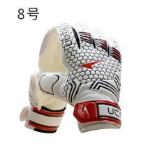 골키퍼장갑 UCAN 리커 전업 축구장갑글러브 용문 VD 8512 1457934877, 화이트 레드 8#