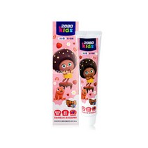 2080 베리 믹스 3스텝 6-9세 베리믹스향 브레드 이발소 치약 75g, 1개