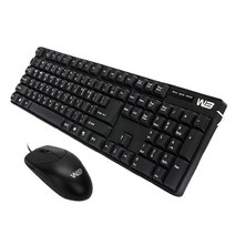 피크 가성비 [W3] 유선 데스크탑 세트 IGC-1300 [블랙] [키보드USB/마우스USB]쇼핑 이커머스 쿠폰