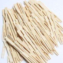 대나무 미니포크 약 100개, 100개(대용량)