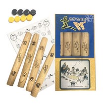 가족게임 동남교재 윷놀이세트(윷말8개말판) 가족오락 명절 민속놀이-72394EA, 동남 윷 no.4000